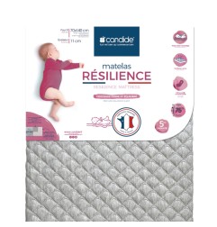 MATELAS RESILIENCE DEHOUSSABLE 360°
