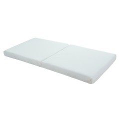 MATELAS PLIANT 2 PARTIES FIBRES DEHOUSSABLE
