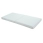 MATELAS PLIANT 2 PARTIES FIBRES DEHOUSSABLE