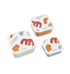 SET DE 3 BOITES A GOUTER PLAYFUL