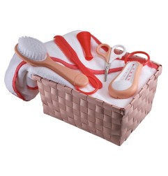 CORBEILLE DE TOILETTE CORAL/NUDE