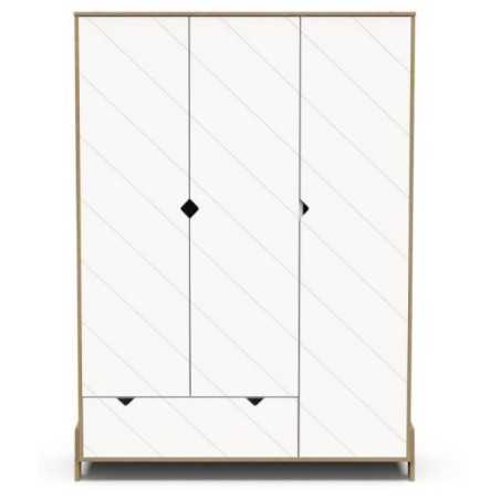 ARMOIRE 3 PORTES + 1 TIROIR ALBIZIA