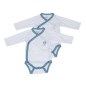 BODIES BLANC/BLEU LOT DE 2 NEW
