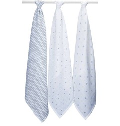 LANGES 70X70CM LOT DE 3