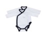 BODIES BLANC/BLEU LOT DE 2