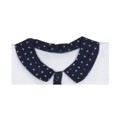 PYJAMA VELOURS BLANC GARCON