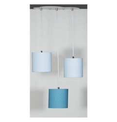 SUSPENSION LUMINEUSE TRIO LAZARE D14CM