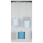 SUSPENSION LUMINEUSE TRIO LAZARE D14CM