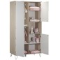 ARMOIRE 3 PORTES 1 NICHE HAPPY