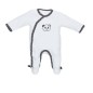 PYJAMA VELOURS BLANC TAILLE NAISSANCE CHAO CHAO