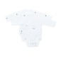 BODIES BLANC/BLEU LOT DE 2 TAILLE NAISSANCE BLUE B