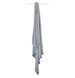 COUVERTURE MAILLE 80X100CM BLUE BALEINE