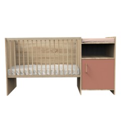 LIT CHAMBRE EVOLUTIF COMMODE 1 PORTE