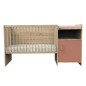 LIT CHAMBRE EVOLUTIF COMMODE 1 PORTE