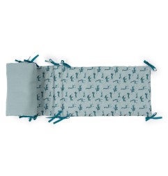 TOUR DE LIT BLEU SOUS MON BAOBAB