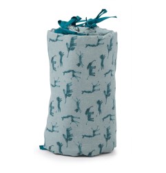 TOUR DE LIT BLEU SOUS MON BAOBAB