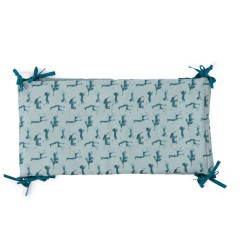 TOUR DE LIT BLEU SOUS MON BAOBAB