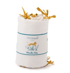 TOUR DE LIT CREME SOUS MON BAOBAB