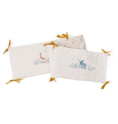 TOUR DE LIT CREME SOUS MON BAOBAB