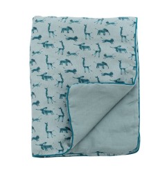 PLAID BLEU SOUS MON BAOBAB