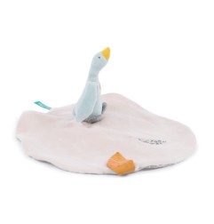 DOUDOU ATTACHE TETINE PETITE OIE OLGA LE VOYAGE D'OLGA