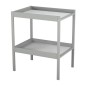 TABLE A LANGER BOIS SIMPLY GRIS