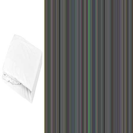 DRAP-HOUSSE JERSEY 60X120 CM BLANC