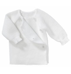 BRASSIERE MAILLE BLANC PREMATURE