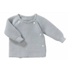 BRASSIERE MAILLE GRIS PREMATURE