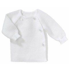 BRASSIERE MAILLE BLANC NAISSANCE