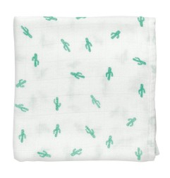 LOT 2 LANGES BAMBOU ANANAS ET CACTUS