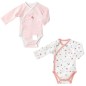 LOT DE 2 BODIES NAISSANCE BRIN DE CAUSETTE