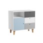 COMMODE GRIS BLEU CHAMBRE CONCEPT