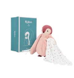 PELUCHE A BISOUS MANCHOT ROSE