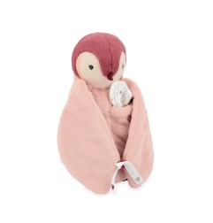 PELUCHE A BISOUS MANCHOT ROSE