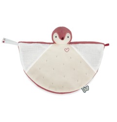 DOUDOU MANCHOT ROSE
