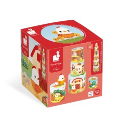 FERME - MA PREMIERE PYRAMIDE - POULE