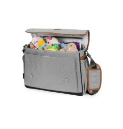 SAC A LANGER MESSENGER GRIS CLAIR