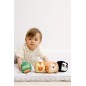 LES DOOBALLS - SET DE 4 BALLES DOUDOUS JUNGLE