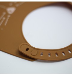 BAVOIR SILICONE CHAT-CARAMEL - 18X28CM