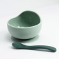 COFFRET REPAS 2PCS SILICONE - VERT SAUGE ET VERT SAPIN