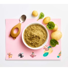 Mon écrasé de pdt épinards et bœuf 9M