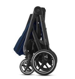 POUSSETTE 4 ROUES BALIOS S LUX SLV DEEP BLACK