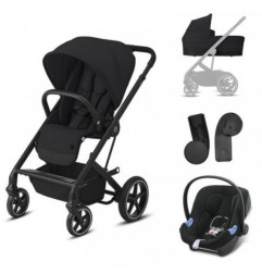 BALIOS S LUX 3-IN-1 TRAVELSYSTEM DEEP BLACK