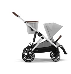 GAZELLE S SILVER / SIEGE LAVA GREY - CYBEX