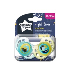 SUCETTE CTN NUIT 18M+ MIXTE X2