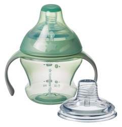 BIBERON-TASSE DE TRANSITION VERT