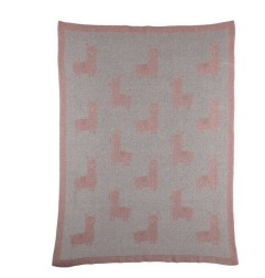 COUVERTURE EN TRICOT JACQUARD MORIS SACHA