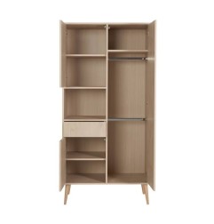 ARMOIRE 3 PORTES COCOON NATURAL OAK