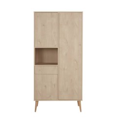 ARMOIRE 3 PORTES COCOON NATURAL OAK